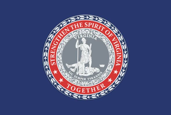 政府印章蓝色宽