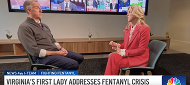 第一夫人接受采访